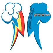 My Little Pony Rainbow Dash Cutie Mark Pin